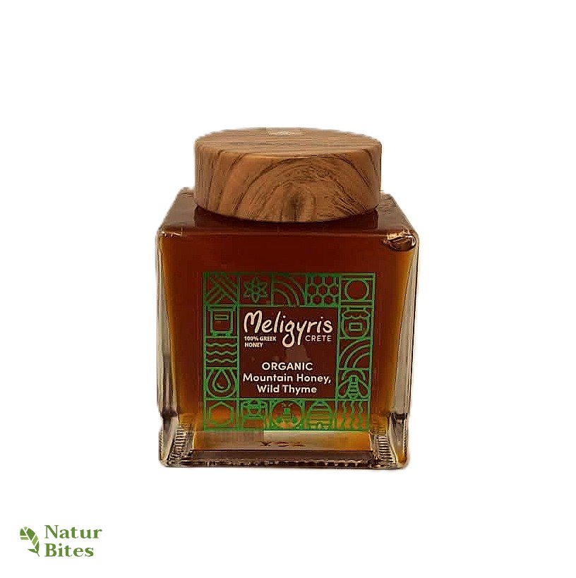 Řecký horský med BIO "Divoký tymián"-exclusive 380 g, Meligyris