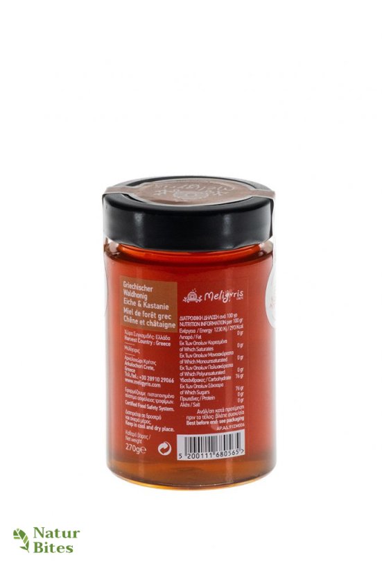 Řecký lesní med "Dub+Kaštan", květový 450 g, MELIGYRIS