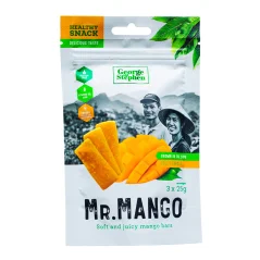 Mr.Mango, měkké a šťavnaté tyčinky Mango, 3 x 25 g